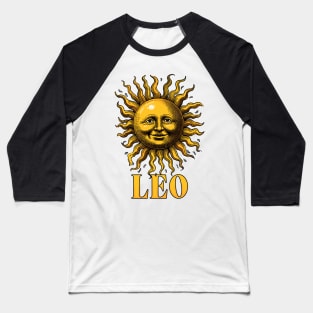 Retro Leo Zodiac Baseball T-Shirt